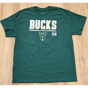NWOT Men's NBA Milwaukee Bucks Giannis Antetokounmpo Tee - XL - Green
